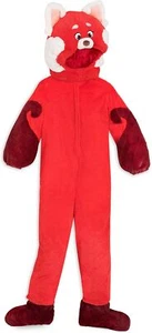 New Disney Pixar Mei Panda Costume Pajama Kids Romper Jumpsuit Turning Red UPick - Picture 1 of 10