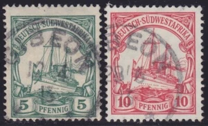  DR DSW Mi.-Nr. 25+26 Gest. Gabaón Luxury - Imagen 1 de 1