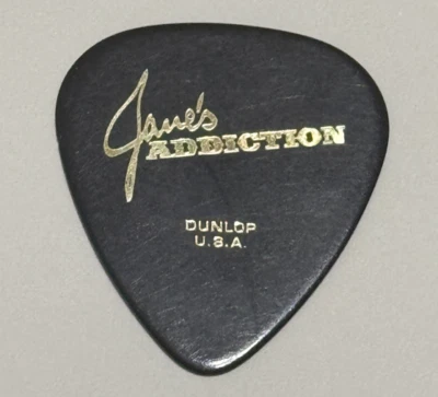 Jane's Addiction Dave Navarro Signature Guitar Pick 2009 US Tour Stage Rock Pose - Image 1 of 2