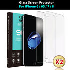For Iphone 15 14 13 12 11 Pro Max Plus Xr Xs 8 7 Tempered Glass Screen Protector