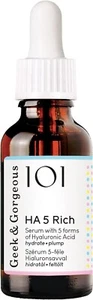 Geek & Gorgeous 101 HA 5 Rich Serum with 5 forms of Hyaluronic acid