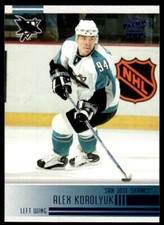 2004-05 Pacific Blue Alexander Korolyuk /250 San Jose Sharks #229