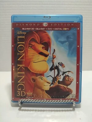🔥 The Lion King 3D Blu-ray DVD 4 Disc Diamond Edition VGC - Image 1 of 4