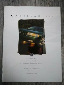 CADILLAC Deville Concours Fleetwood Sevilla STS SLS Eldorado Coupe Broschüre 1995 - Bild 1 von 1