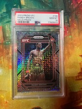 2023 RANDY BROWN PSA10 MOJO /25 UFC PANINI PRIZM ROOKIE CARD RC #106
