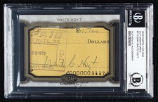 2018 Topps Tier One Cut Signatures 1/1 Waite Hoyt BGS Authentic Auto HOF ow6