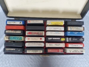 24 Assorted Music Genre 8-Tracks in non-Latching Case - Imagen 1 de 6