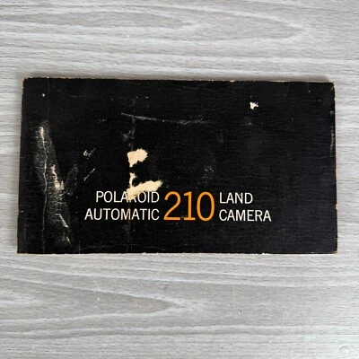 Vtg Booklet Polaroid 210 Automatic Land Camera Manual 1967 Photo Directions - Image 1 of 4