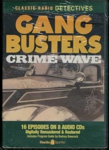 Gang Busters Crime Wave Audiobook NEW - Imagen 1 de 1