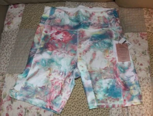 XL NUEVO CON ETIQUETAS Pantalones Cortos Para Mujer Jessica Simpson Coloridos Slimtek Activos - Imagen 1 de 8