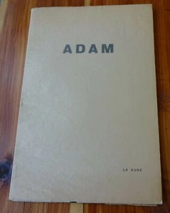 ADAM, HENRI-GEORGES Adam: Oeuvre Grave, 1939-1957 art book - Picture 1 of 1