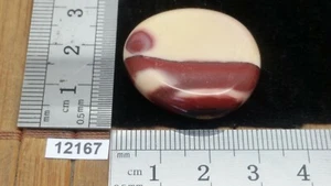 JASPE MOKAITE pierre plate mineraux lithotherapie collection reiki esoterisme - Picture 1 of 2