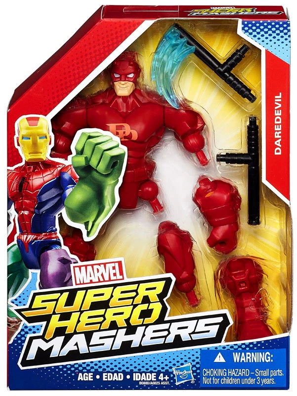 FIGURA DE ACCIÓN DAREDEVIL (6") (2015) MARVEL SUPER HERO MASHERS Foto 1 de 1