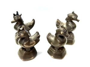 4x Opio Bronce Antiguo Peso de Birmania - Imagen 1 de 6