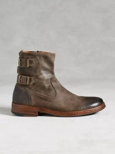 GRAIL $1298 John Varvatos Collection Engineer Stiefel mit dreifacher Schnalle 7,5 - Bild 1 von 14