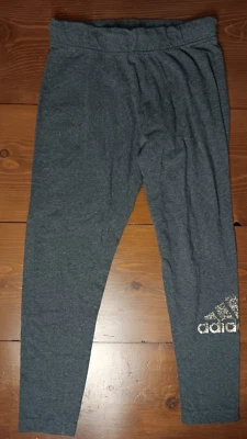 Adidas Kids Unisex Gray Sweatpants Size M - Image 1 of 4