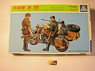 Kit Montaggio Soldatini Italeri BMW R 75 scala 1:35 - Immagine 1 di 4