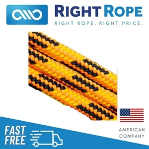 Cuerda de línea de escalada Arborist 24 hilos (11 mm) Yale XTC-24 5600# resistente 'Blaze' - Imagen 1 de 6