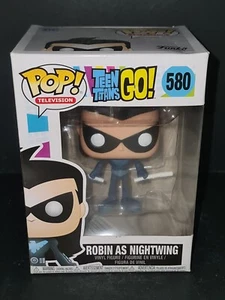 Robin as Nightwing #580 Teen Titans Go! Funko Pop! Vinyl Figure  - Picture 1 of 8