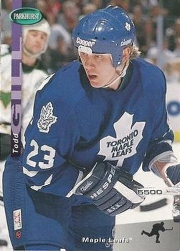 #233 Todd Gill - Toronto Maple Leafs - 1994-95 Parkhurst Hockey - Image 1 of 1