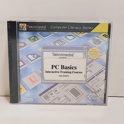 TEKNIMEDIA~Interactive Training~Computer Literacy Series~(3) CD's~New/Sealed - Image 1 of 4