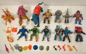Vintage Masters Of The Universe Lot - Action Figure Lot - 1980's MOTU And Others - Picture 1 of 9