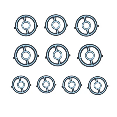 10pcs Engine Oil Cooler Seal Gasket for Mazda 3 5 6 CX-7 CX-9 2007-12 LF0214700 Foto 1 de 2