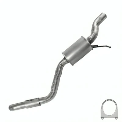 Tubo de escape resonador se adapta a: Ford Transit Connect 2010-2013 2,0 L Foto 1 de 4