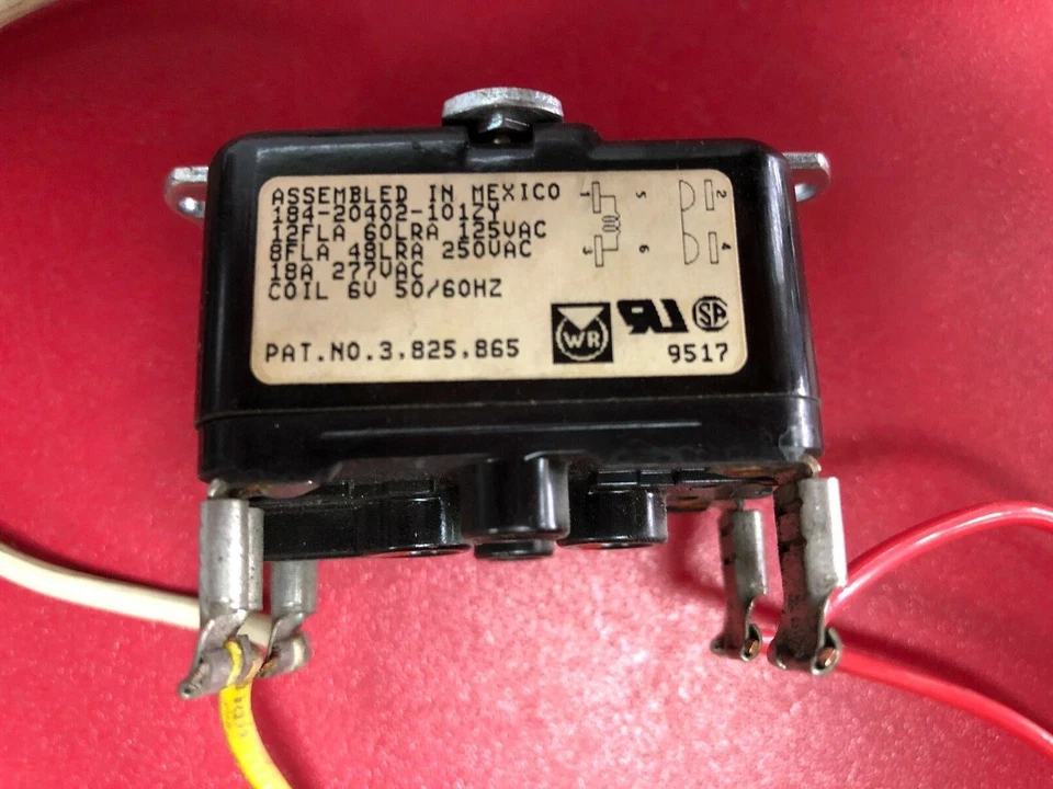 Stancor 184-20105-101ZY Relay, 24V 24VAC Coil, 184-902 9449 - Image 1 of 1