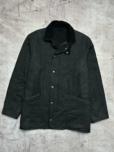 Barbour Vintage Mens Duracotton Polarquilt Quilted Jacket Size L - Picture 1 of 7
