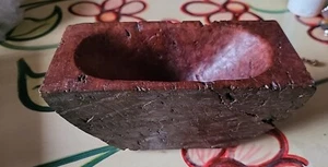 Superb Small Wpoden Hand Carved Bonsai Pot / Bowl - Picture 1 of 5