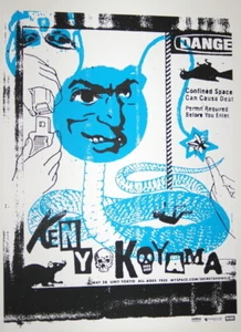 KEN YOKOYAMA - 2007 - TOKYO - FOUR - MYSPACE SECRET SHOW KONZERT POSTER - Bild 1 von 3