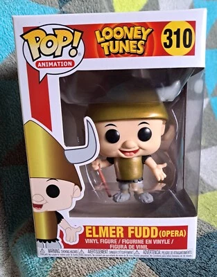 Elmer Fudd Pop 310 Opera - Looney Tunes Funko Pop! Vinilo 2017 abovedado + protector Foto 1 de 4
