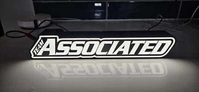 Team Associated LED light box RC  sign USB C Wall mounted or free standing - Image 1 of 4