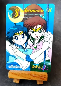 Neptune, Jupiter - 343 - Sailor Moon R - Vintage Amada Carddass Card - Bild 1 von 4