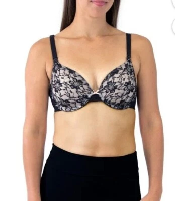 Loving Moments Maternity To Nursing Lacy Seamless Underwire Bra 38D - Image 1 of 4