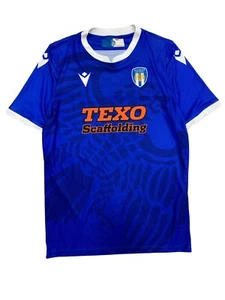 Camiseta de fútbol local Macron Colchester United 2020-2021 talla grande - Imagen 1 de 6