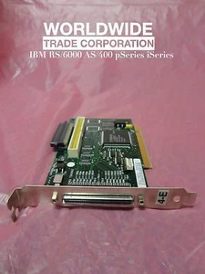 IBM 6208 73H3562 73H3560 SCSI-2 Fast/Wide Adapter PCI Bus pSeries Free Warranty - Picture 1 of 6