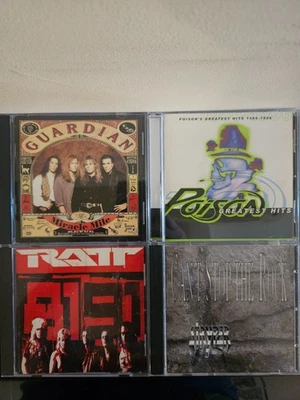 GUARDIAN+POISON+RATT+STRYPER CD 4 X ALBUMS HARD ROCK CHRISTIAN METAL - Image 1 of 4