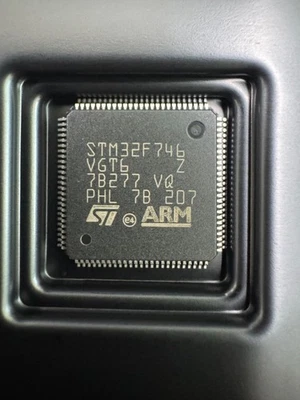 STM32F746VGT6 ARM Cortex-M7 216MHz MCU 1MB LCD-TFT LQFP-100 1pc New - Image 1 of 2