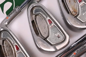 Ping i15 Irons / 4-PW / Orange Dot / Stiff Flex Ping CFS Distance Shafts - Picture 1 of 7