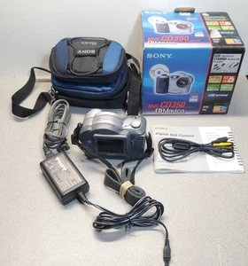 Sony CD Mavica MVC-CD350 Digitale Fotokamera 3.2MP - Bild 1 von 6
