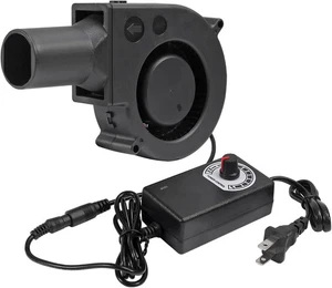 97mm x 33mm BBQ Fan 12V Blower with 110V/120V Variable Speed 9733, fan  - Afbeelding 1 van 7