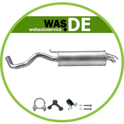 silencieux arrière  Audi A3 Seat Leon VW Golf IV New Beetle 1.9 TDI + attaches - Photo 1/4