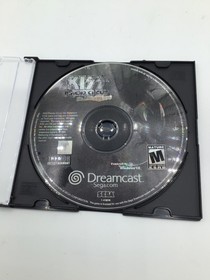 Kiss Psycho Circus Sega Dreamcast Disc Only Works Great