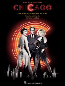 Chicago Movie Musical Piano Vocal Sheet Music Guitar Chords Lyrics 13 Songs Book - Picture 1 of 1