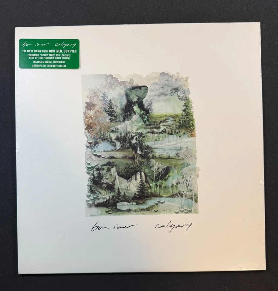 Bon Iver - Calgary US  12” Vinyl SEALED RARE - Image 1 of 2