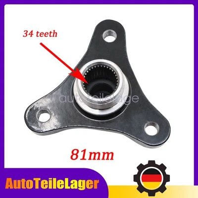 Brida diferencial eje cardán 7565365 para BMW Serie 3/5/7 F10 X3 X5 X6 - Imagen 1 de 4