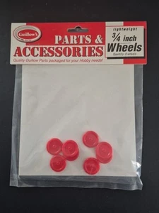 1 Pack Guillows #111 3/4 inch Lightweight Wheels (8 total) - Picture 1 of 4