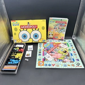 Nickelodeon SpongeBob SquarePants Monopoly gioco da tavolo Hasbro 2014 completo - Foto 1 di 5